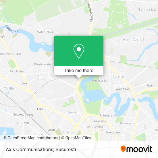 Axis Communications map