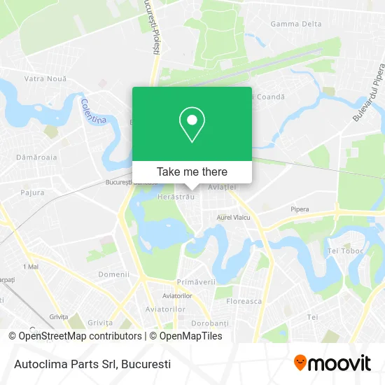 Autoclima Parts Srl map