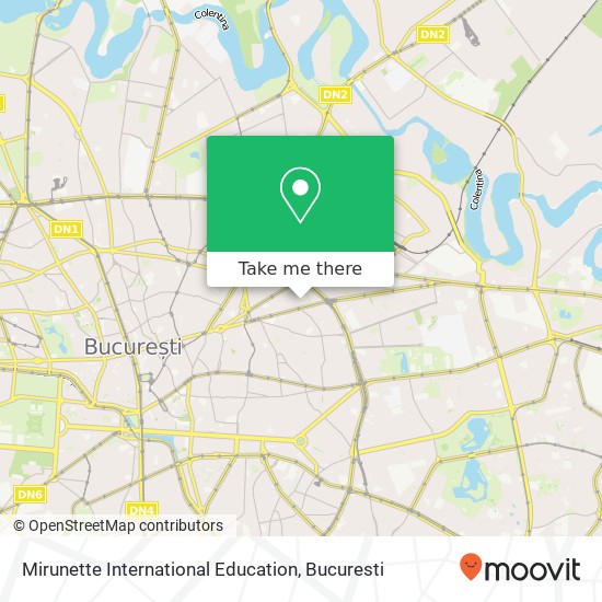Mirunette International Education map