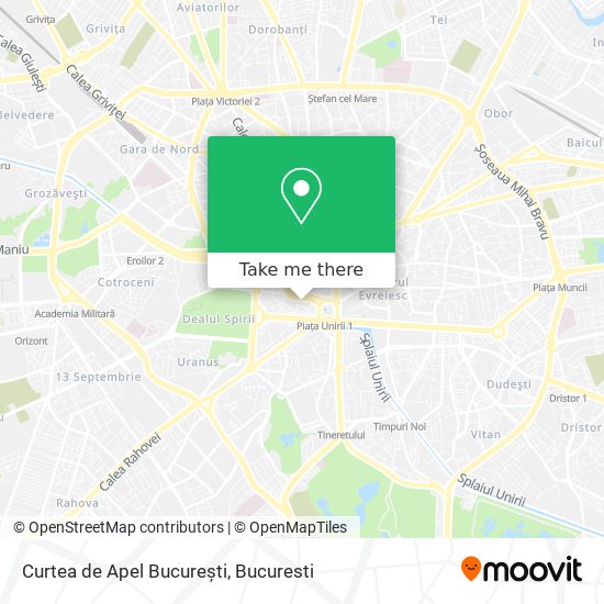 Curtea de Apel București map