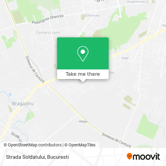 Strada Soldatului map