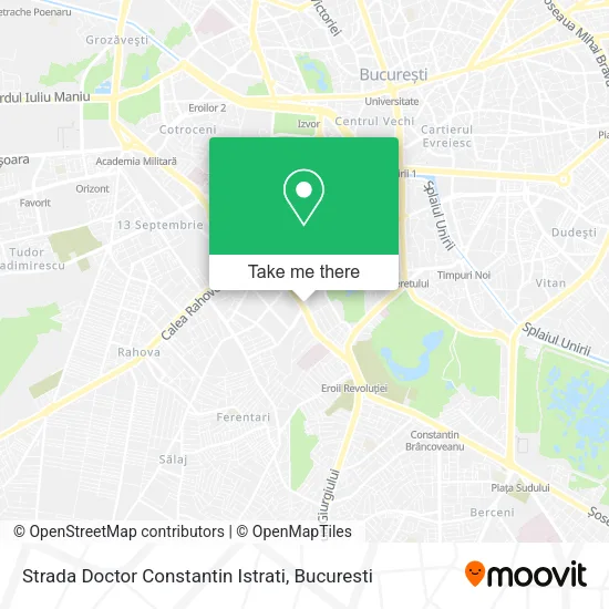 Strada Doctor Constantin Istrati map