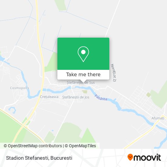 Stadion Stefanesti map