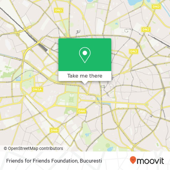 Friends for Friends Foundation map