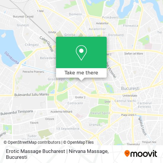 Erotic Massage Bucharest | Nirvana Massage map