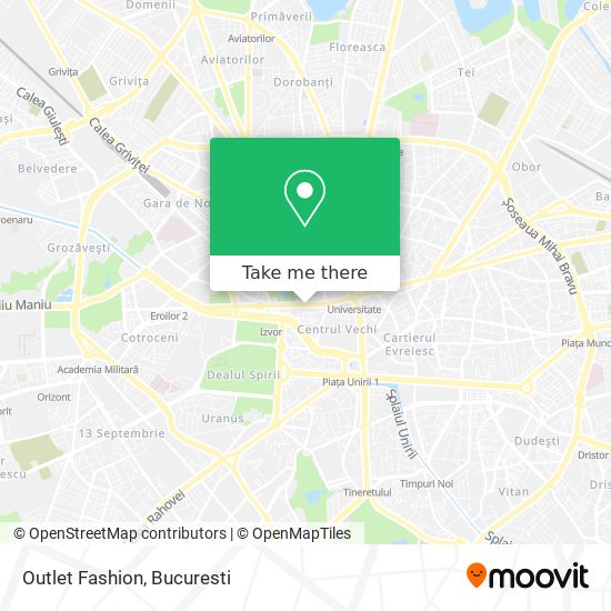 Outlet Fashion map