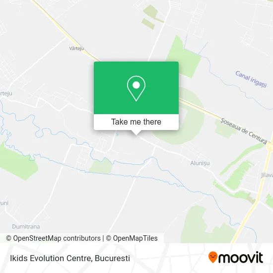 Ikids Evolution Centre map