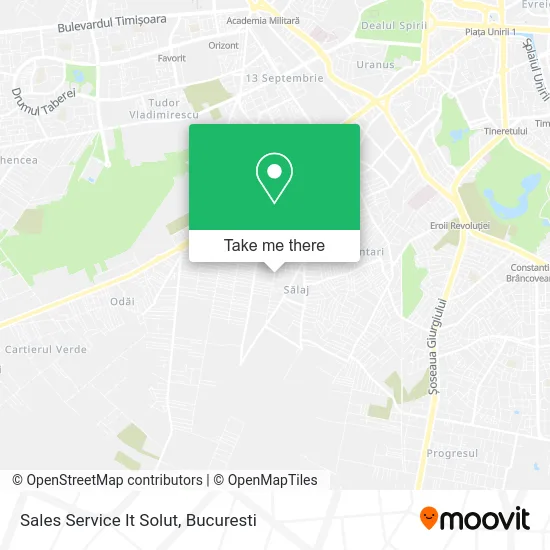 Sales Service It Solut map