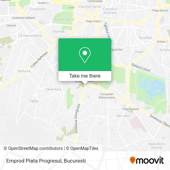 Emprod Piata Progresul map