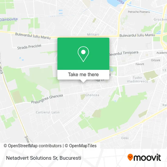Netadvert Solutions Sr map
