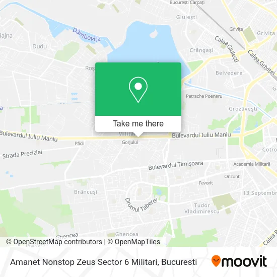Amanet Nonstop Zeus Sector 6 Militari map