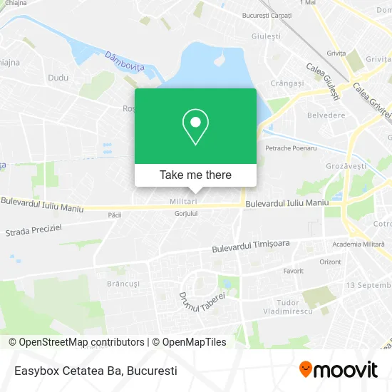 Easybox Cetatea Ba map
