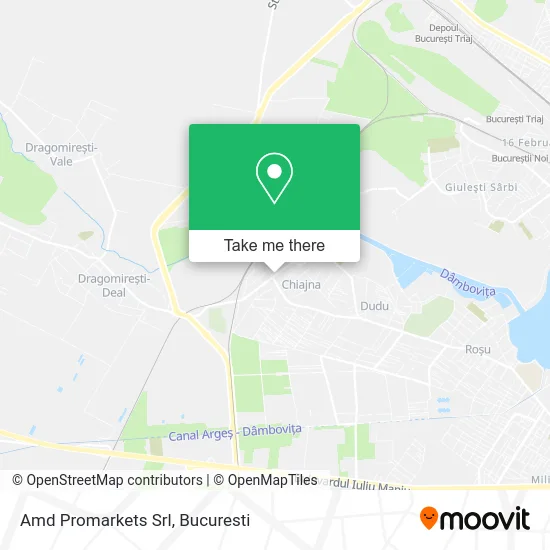 Amd Promarkets Srl map