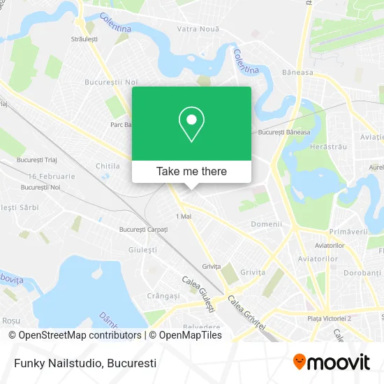 Funky Nailstudio map