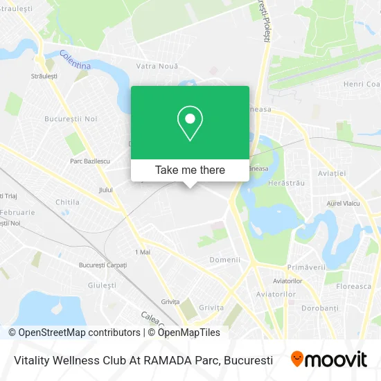 Vitality Wellness Club At RAMADA Parc map