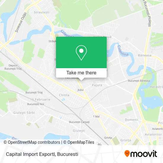Capital Import Exportl map