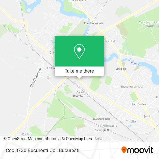 Ccc 3730 Bucuresti Col map
