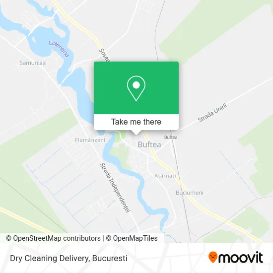 Dry Cleaning Delivery map