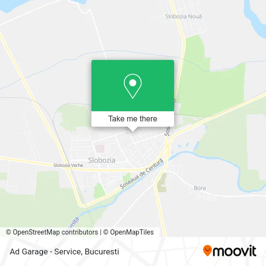 Ad Garage - Service map