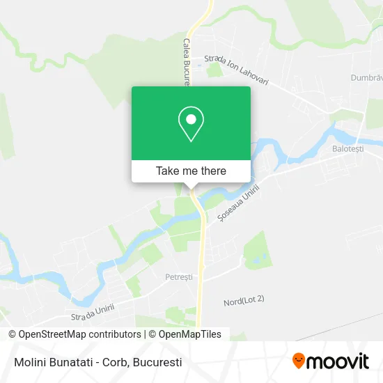 Molini Bunatati - Corb map