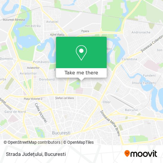 Strada Județului map
