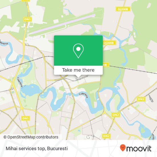 Mihai services top map