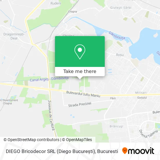 DIEGO Bricodecor SRL (Diego București) map