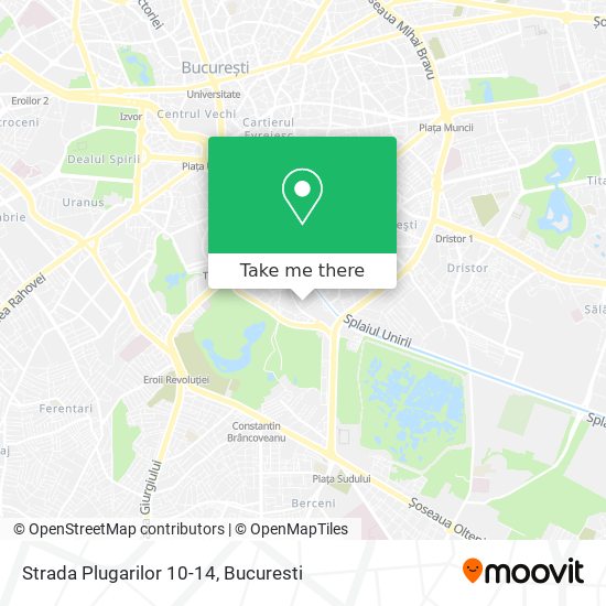 Strada Plugarilor 10-14 map
