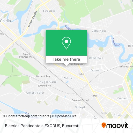 Biserica Penticostala EXODUS map