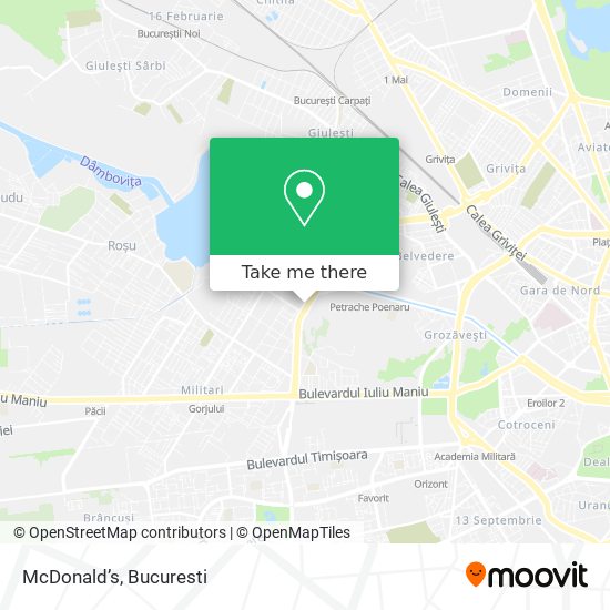 McDonald’s map