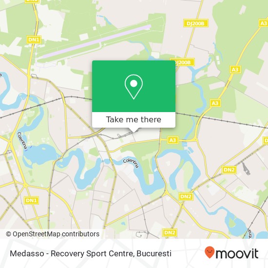 Medasso - Recovery Sport Centre map