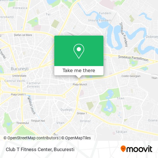 Club T Fitness Center map