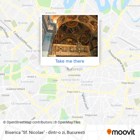 Biserica "Sf. Nicolae" - dintr-o zi map