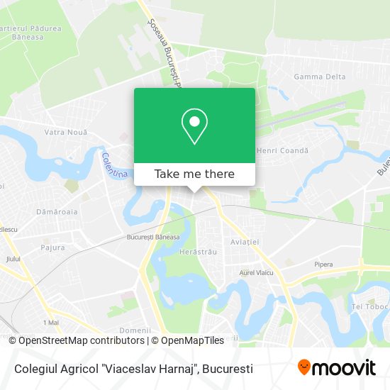 Colegiul Agricol "Viaceslav Harnaj" map