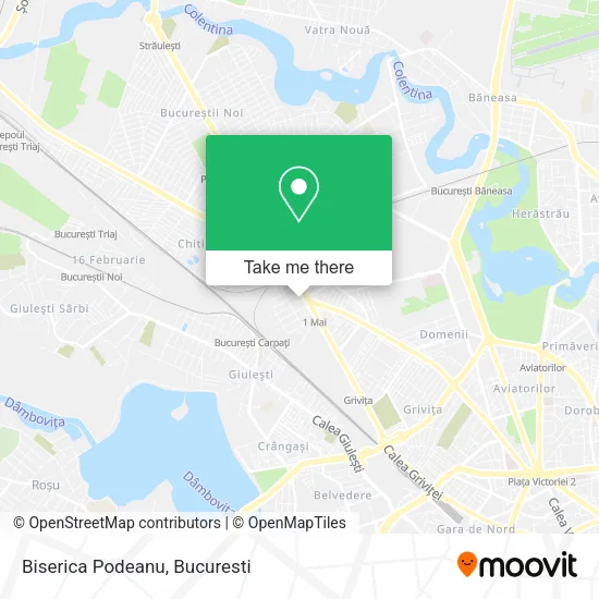 Biserica Podeanu map