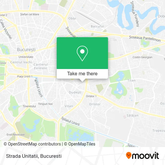 Strada Unitatii map