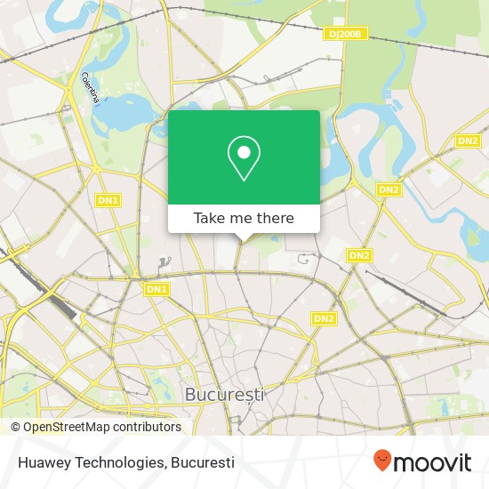 Huawey Technologies map