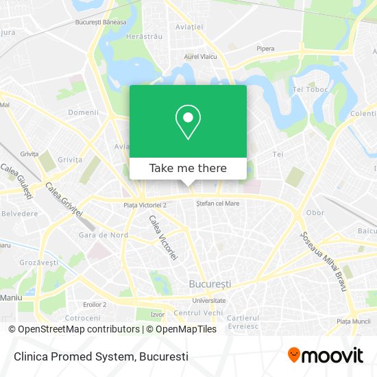 Clinica Promed System map