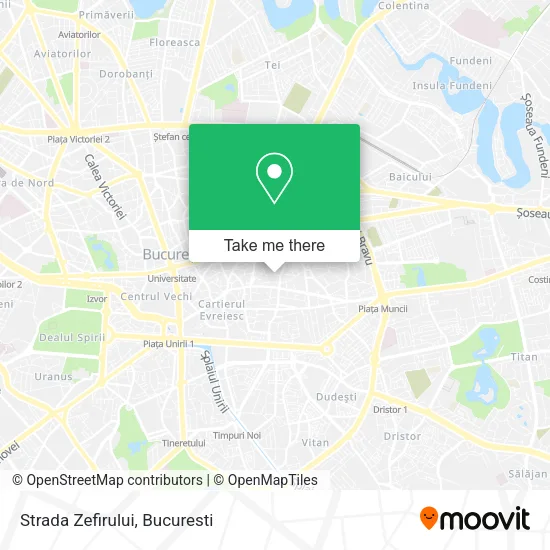 Strada Zefirului map