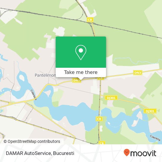 DAMAR AutoService map