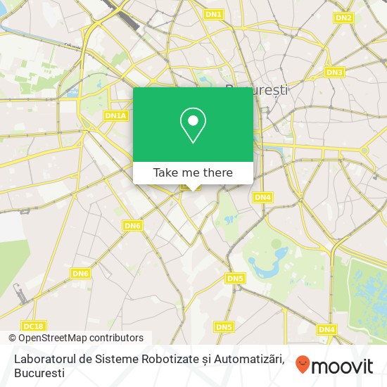 Laboratorul de Sisteme Robotizate și Automatizãri map