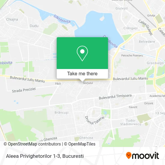 Aleea Privighetorilor 1-3 map