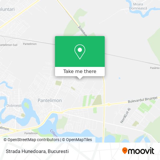 Strada Hunedoara map