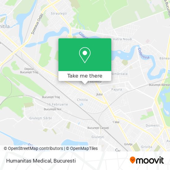 Humanitas Medical map