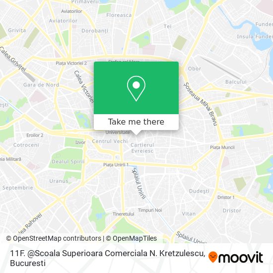 11F. @Scoala Superioara Comerciala N. Kretzulescu map