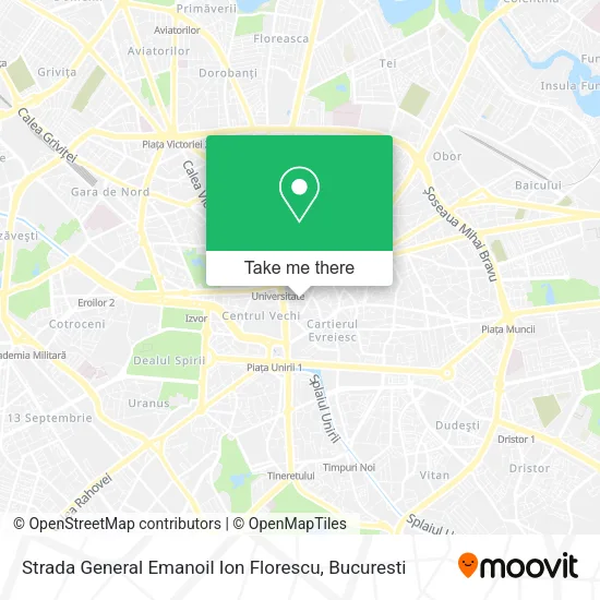 Strada General Emanoil Ion Florescu map