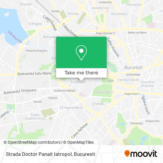 Strada Doctor Panait Iatropol map