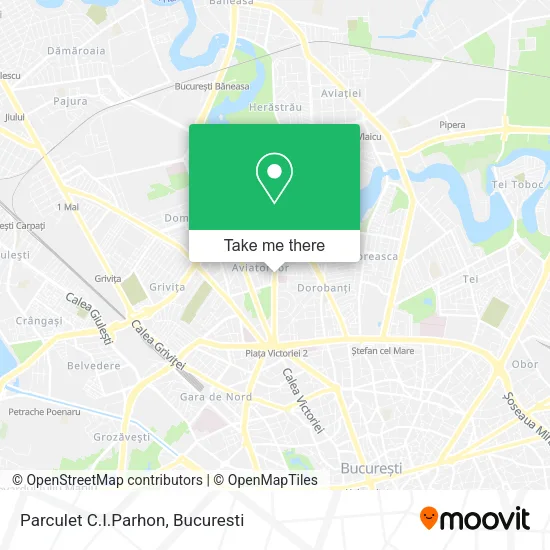 Parculet C.I.Parhon map