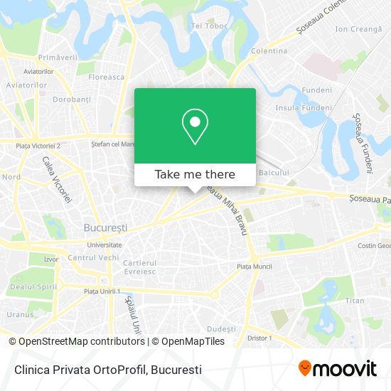 Clinica Privata OrtoProfil map