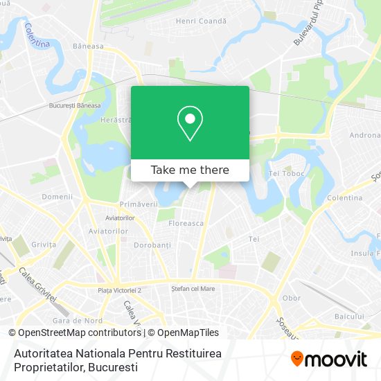 Autoritatea Nationala Pentru Restituirea Proprietatilor map